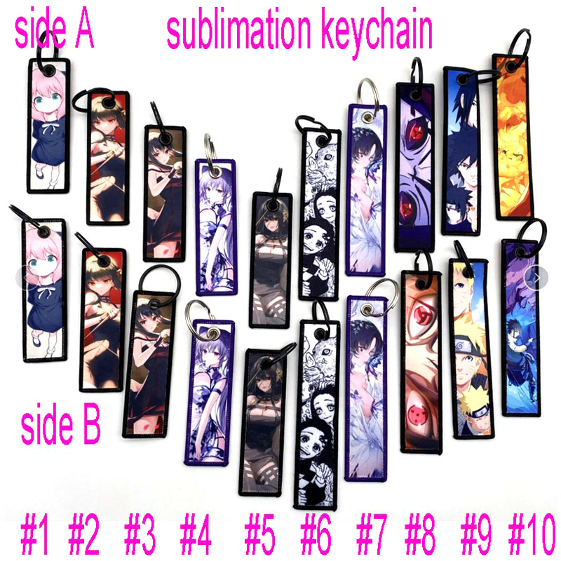 Anime Keychain Tags