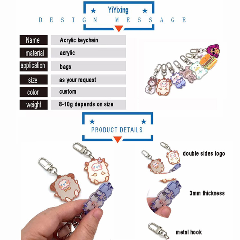 Personalized Acrylic Keychains
