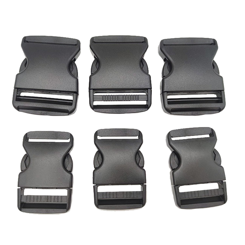 Black Release Buckle Clips Safety Plastic Buckles For Webbing Straps