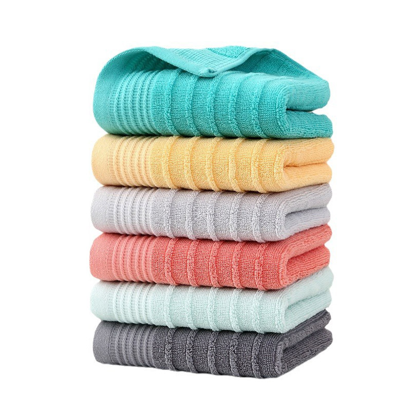 Quick Dry Luxury 100% Cotton Towel Embroidery Logo Soft Towels